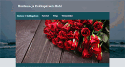 Desktop Screenshot of hautauskahl.fi